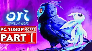 ORI AND THE WILL OF THE WISPS Gameplay Walkthrough Part 1 [1080p HD 60FPS PC] - No Commentary