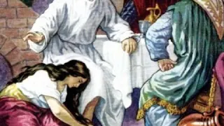214. Книга Библейских рассказов для детей. Женщина помазала миром ноги Иисуса (аудио)