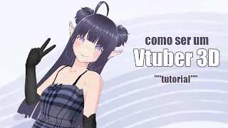 Como ser um Vtuber 3D de graça (Vroid - Vseeface - OBS studio)