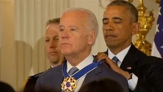 Obama Awards Biden Medal of Freedom in Surprise Ceremony