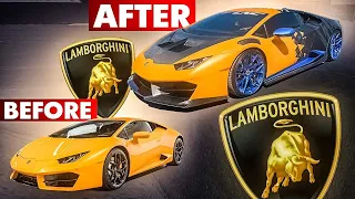 NEW PROJECT 2019 LAMBORGHINI HURACAN INSTALLING CARBON FIBER BODYKIT PART #2