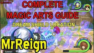 KINGDOM HEARTS 1.5 HD - FINAL MIX - Complete MAGIC ARTS GUIDE - DREAM ROD Location