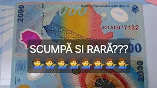 Ce preț are BANCNOTA CU ECLIPSA în anul 2024?? #Bancnote #România