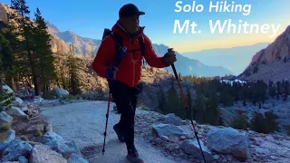 One Day Solo Hiking on the Mt Whitney Trail