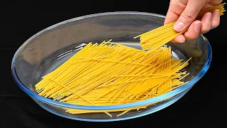 I only make spaghetti according to this recipe. Secret Italian pasta recipe