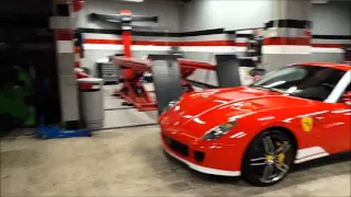 Ferrari 599 60F1 and morgan Aero supersports