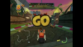 Crash Tag Team Racing Gameplay Test