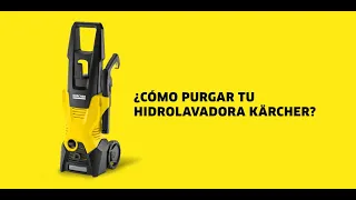 Cómo purgar tu hidrolavadora