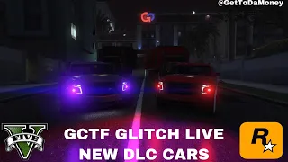 GCTF GLITCH LIVE - GTA ONLINE GIVING AWAY FREE MODDED DLC CARS TRADING #GTA5 #GCTF #GIVEAWAY #MODDED