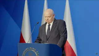 Konferencja prezesa NBP Adama Glapińskiego - 7.03