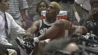 Rodman Last Spurs Game - Scoring Machine