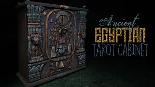 Making a Polymer Clay Moon Tarot Cabinet | Ancient Egyptian