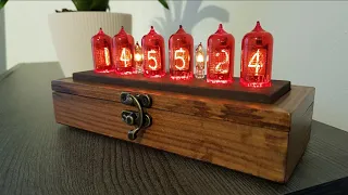 Digitronové hodiny ZM1080T / Nixie tube clock ZM1080T // pvelectronics remote kit "DINK"