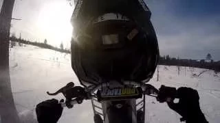 How not to Wheelie Polaris PRO RMK 163"