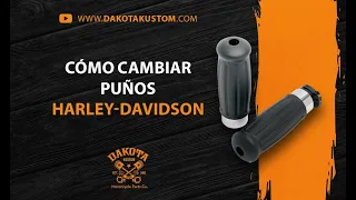 Como cambiar puños en Harley-Davidson -  Dakota Kustom