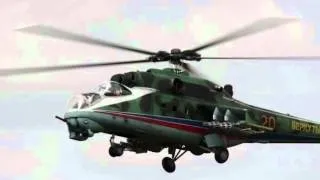 Propeller 3D Show Heliclassics Mi-24 Hind Berkuts (2 blades main rotor)