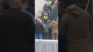 Crystal Palace fans at Tottenham