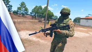 ARMA 3 FT-2 Россия vs США.  Это вам не батла!