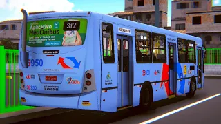 𓅨 𝙍𝙚𝙨𝙚𝙧𝙫𝙖 𓅨 Mascarello Gran Via 2008 VW 15.190 EOD - Linha 312 Parangaba/Dias Macedo [PBS Fortaleza]