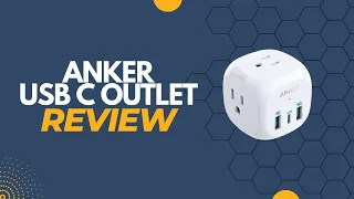 Review: Anker USB C Outlet Extender, 321 Outlet Extender With 3 Outlets and 20W USB C Charging