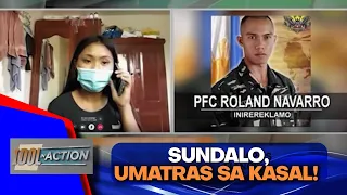 Sundalo, umatras sa kasal matapos mabuntis ang teenager na girlfriend