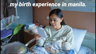 How Much it Cost To Give Birth In The Philippines + My Birth Experience at St Lukes Manila