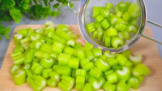 Forget BLOOD SUGAR and OBESITY! This celery recipe is a real treasure!