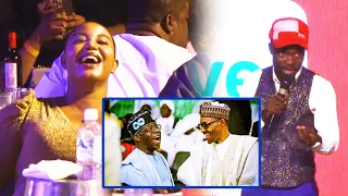 From Kilishi pepper to Yoruba pepper 😂 | Sarkin Dariya Rip off Tinubu and Buhari Live on stage