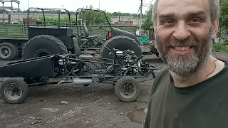 all-terrain vehicle frame for vasyugan swamps