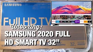 Unboxing: SAMSUNG 2020 Full HD Smart TV T5300 (32”)