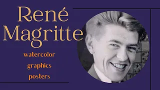 René Magritte: watercolor, gouache, graphics, posters. 4K | Ars Tibi