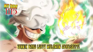 LUFFY DAPAT PENINGKATAN KEKUATAN DARI MOTHER FLAME!! JUMLAH STAMINA TAK TERBATAS DARI API ABADI!!