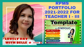 RPMS 2021-2022 FOR TEACHERS- I-III WITH ANNOTATION