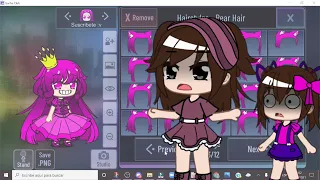 Cuando mi prima crea su primer oc//meme//gacha club//CatyYT