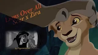 Lions Over All ♥ Scar and Zira [ft Mufasa] ♥ Lion King Crossover [Lyrics included]