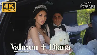 Vahram + Diana's Wedding 4K UHD Highlights at Grand Venue st Leon Church and Pasadena Princess