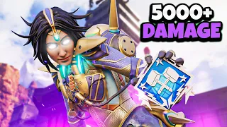 +5300 DAMAGE RANKED GAME USING THE BEST LEGEND!! || Season 17