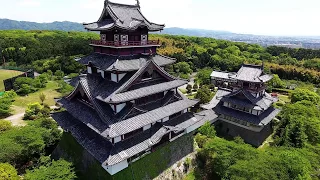КИОТО - Замок Фусими, Япония. Видео с дрона 4К