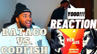 WHY Did We WAIT! | BATACO vs CODFISH | Grand Beatbox SHOWCASE Battle 2018 | SEMI FINAL (Reaction)