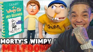SML Parody: Morty's Wimpy Kid Meltdown! - Kable10 [reaction]
