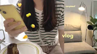 vlog 🍋 i got a new iphone14 yellow, 🛋 ประกอบ floor lamp, แกะพัสดุ✨
