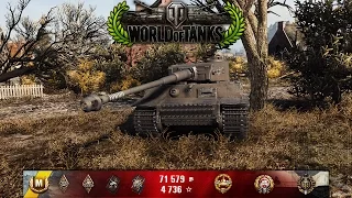 World of Tanks Replay - Tiger 1 - 6.8k Damage - 7 Kills - 2.3k base ep
