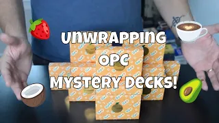 Unwrapping 12 MYSTERY DECKS by OPC!