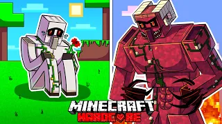 Aku ZOZO Bertahan 100 HARI sebagai DEVIL GOLEM SETAN di Minecraft HARDCORE!