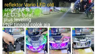reflektor Vario LED old sniper UPS plus leveling sinar otomotif