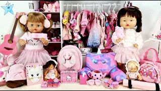 Ani y Ona ¡TODO se VUELVE de color ROSA! Las muñecas más entrañables de youtube
