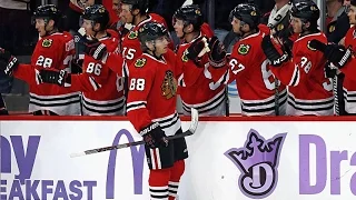 Blackhawks record 5 goals in the first period