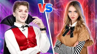 Vampire vs M3GAN in Jail! I Fell in Love With a Vampire