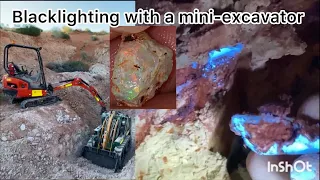 Andamooka opal mining: a touch of colour.