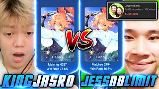 KINGJASRO VS JESSNOLIMIT (REAL OR FAKE??) - Mobile Legends